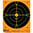 CALDWELL Orange Peel 8" Sight-In Target - 5PK